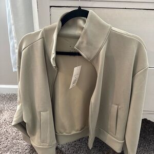 a new day Women's Light Tan Bomber Jacket